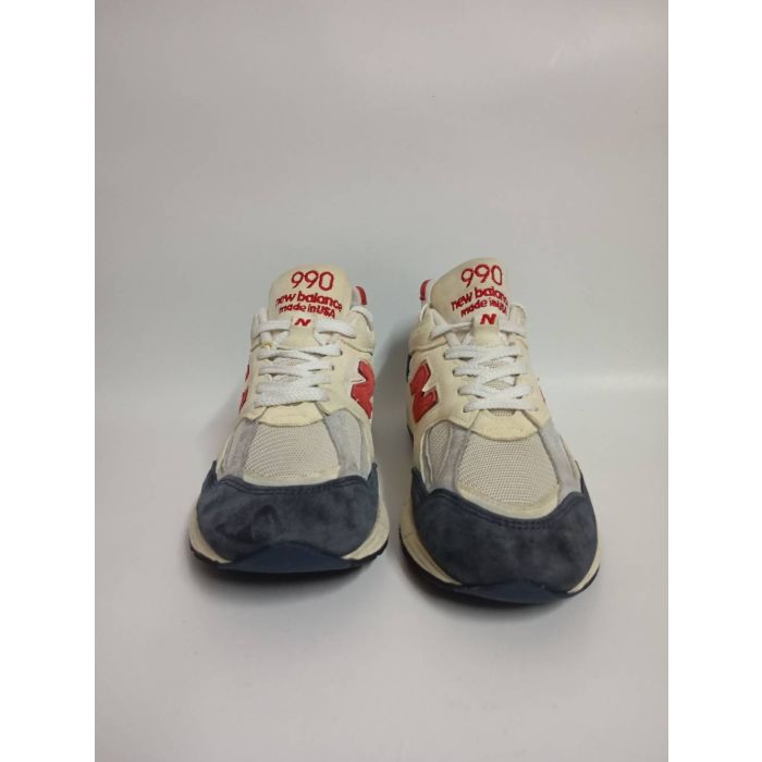 New Balance 990v2 Made in USA Teddy Santis Navy Sea Salt