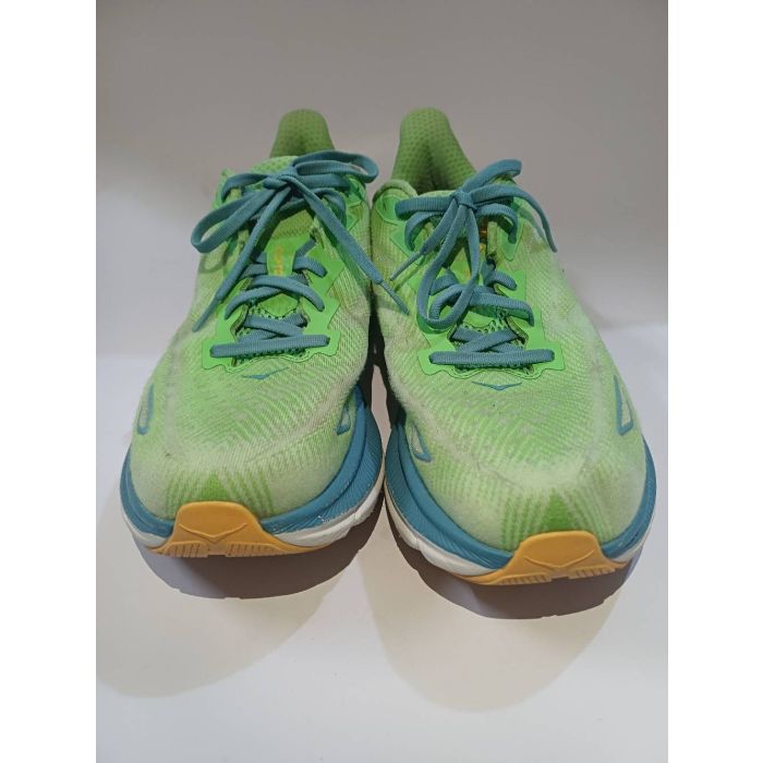 Hoka One One Clifton 9 Men's Running Shoes Zest/Lime Glow