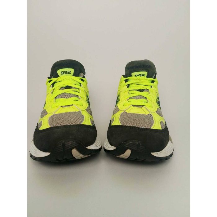 New Balance 992 Made in USA Neon Yellow Black