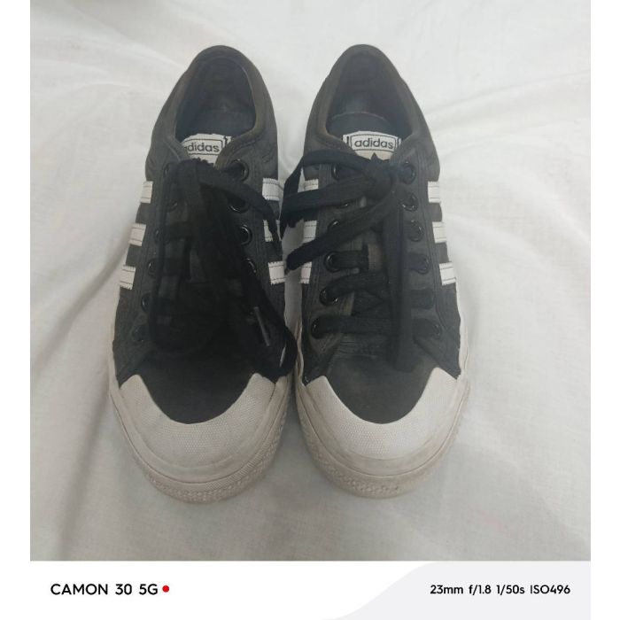 Adidas Nizza Platform Core Black Cloud White Women's Sneakers