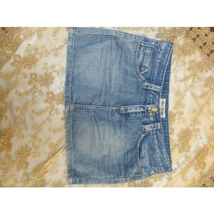Women's MDA Denim Blue Mini Skirt