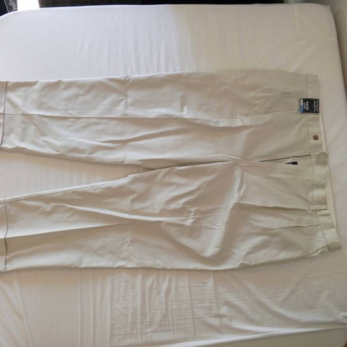 Men's Pleated Travel Smart Twill Pants