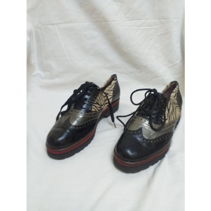 Women's Platform Brogue Shoes