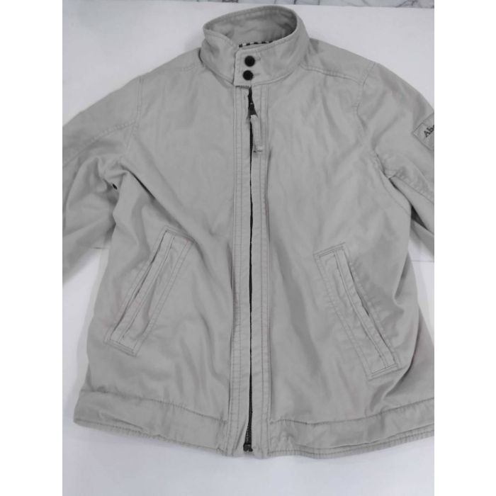 Men's Gingham Lined Full-Zip Lightweight Jacket