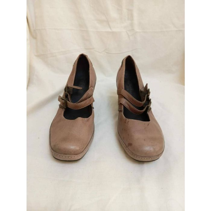 Women's Mary Jane Platform Block Heels