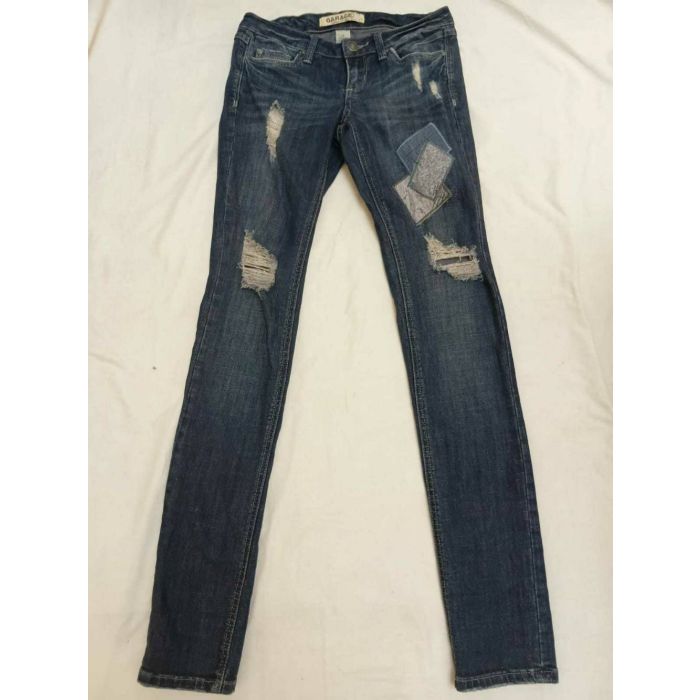 Women's Distressed Patched Super Skinny Jeans