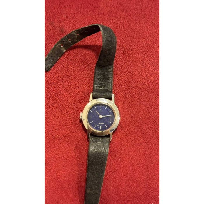 Vintage Seiko Manual Wind Watch Blue Dial