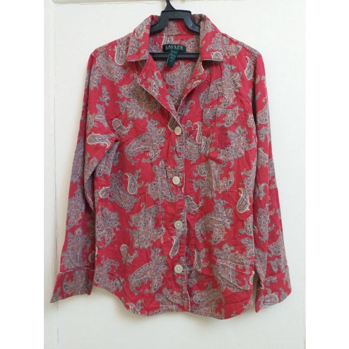 Lauren Ralph Lauren Paisley Button-Up Shirt
