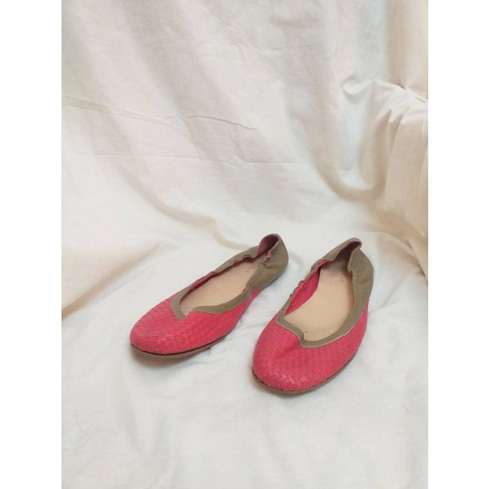 Cole Haan Woven Two-Tone Ballet Flats