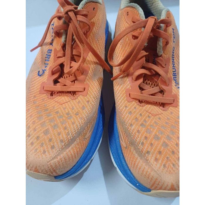 Hoka One One Clifton 9 Men's Running Shoes Papaya Cerulean