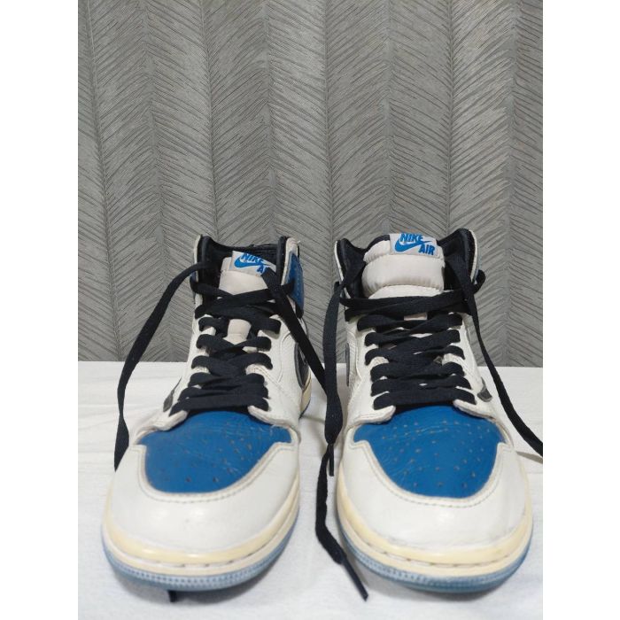 Travis Scott x Fragment Design x Air Jordan 1 Retro High OG SP "Military Blue"
