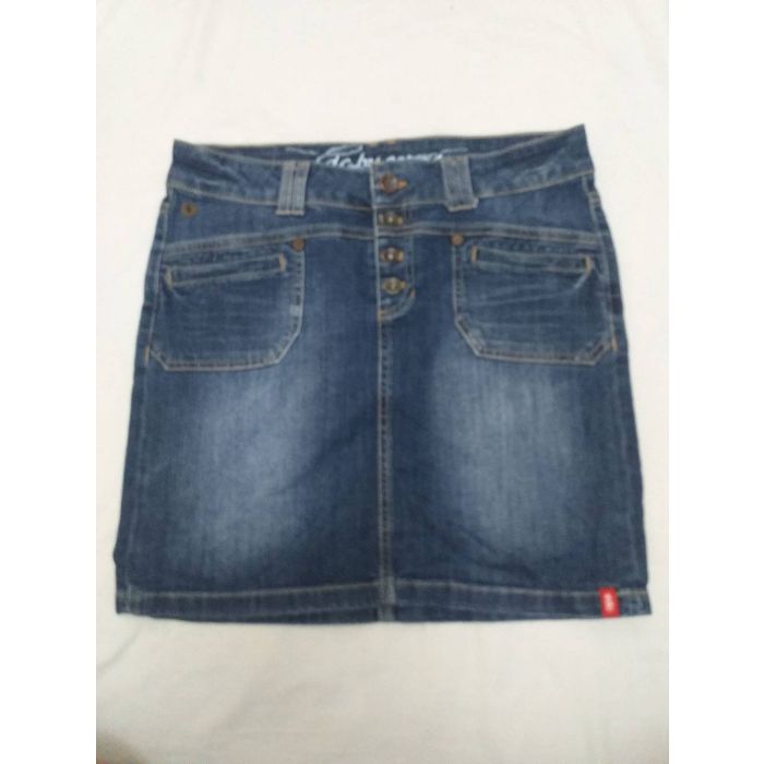 Denim Mini Skirt
