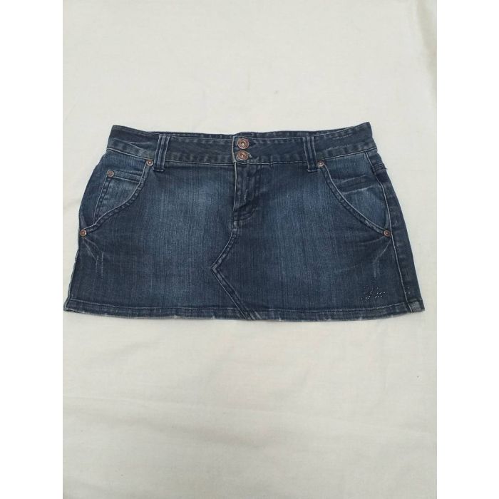 ONLY Women's Denim Mini Skirt