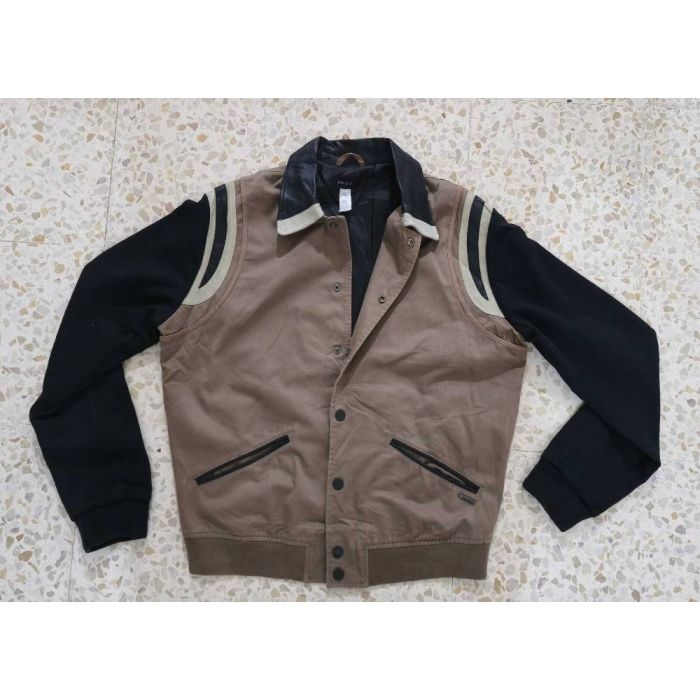 Diesel Two-Tone Varsity Bomber Jacket