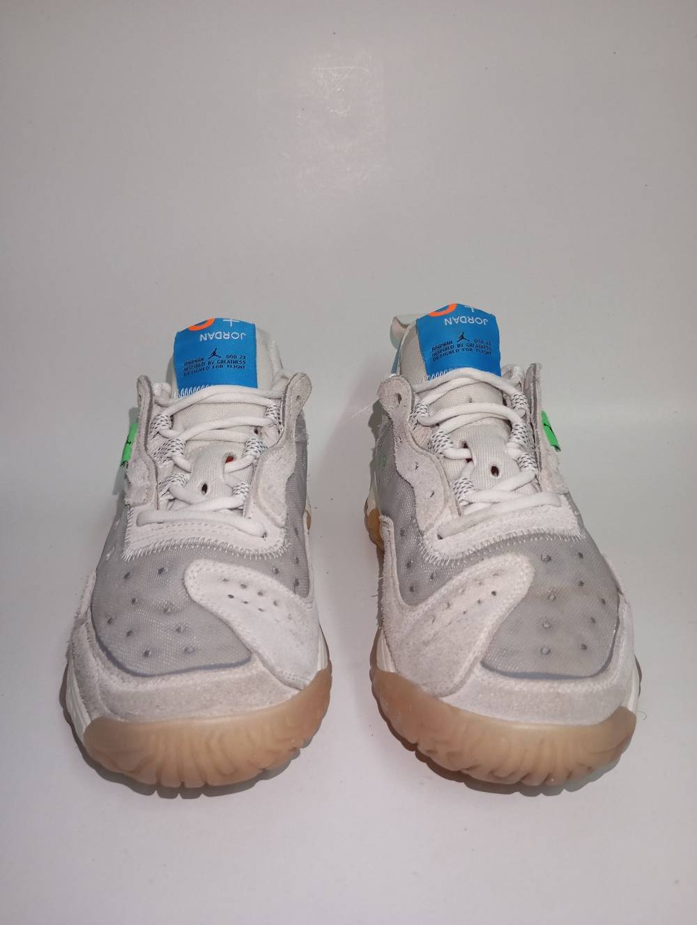 Jordan Delta 2 'Light Smoke Grey Total Orange'