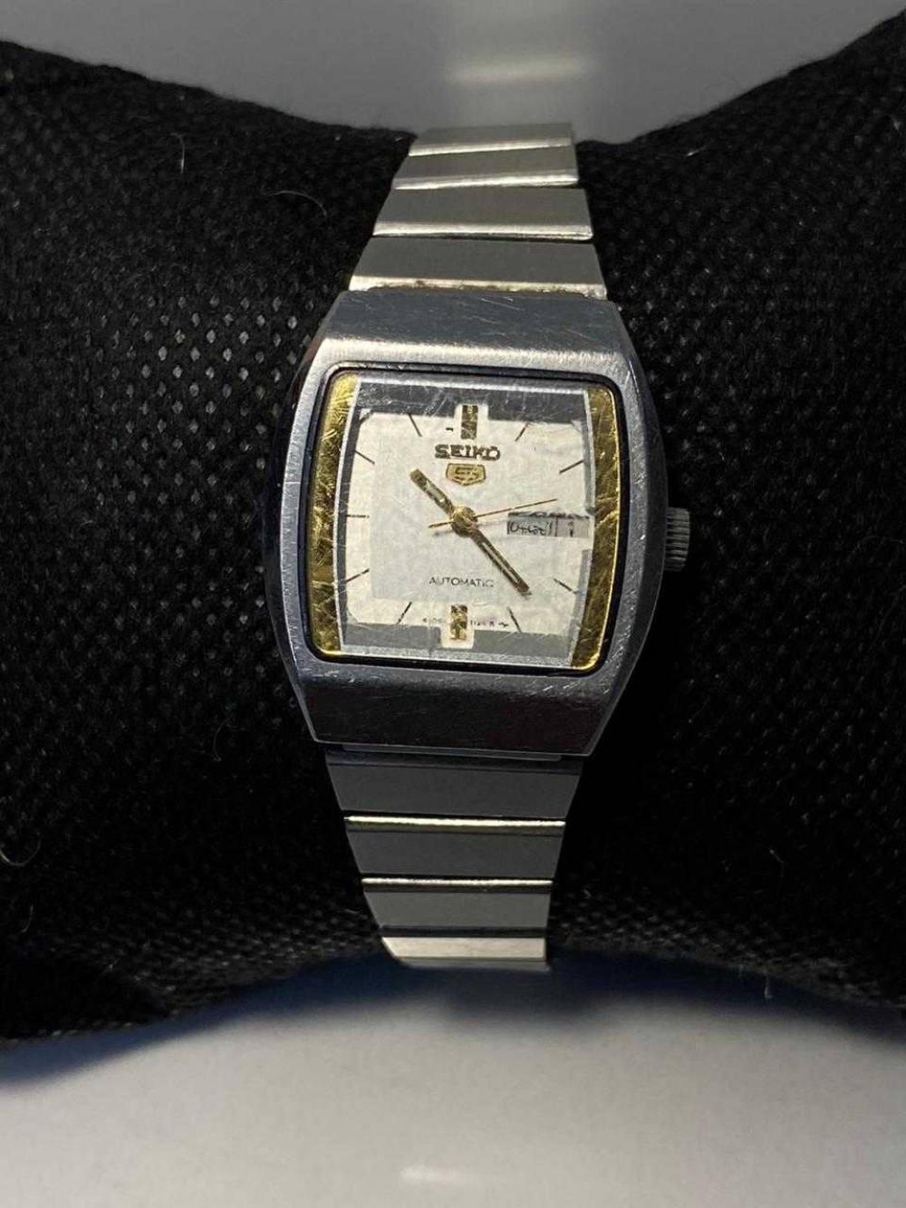 Seiko Automatic Women's Tonneau Watch 4206-5480