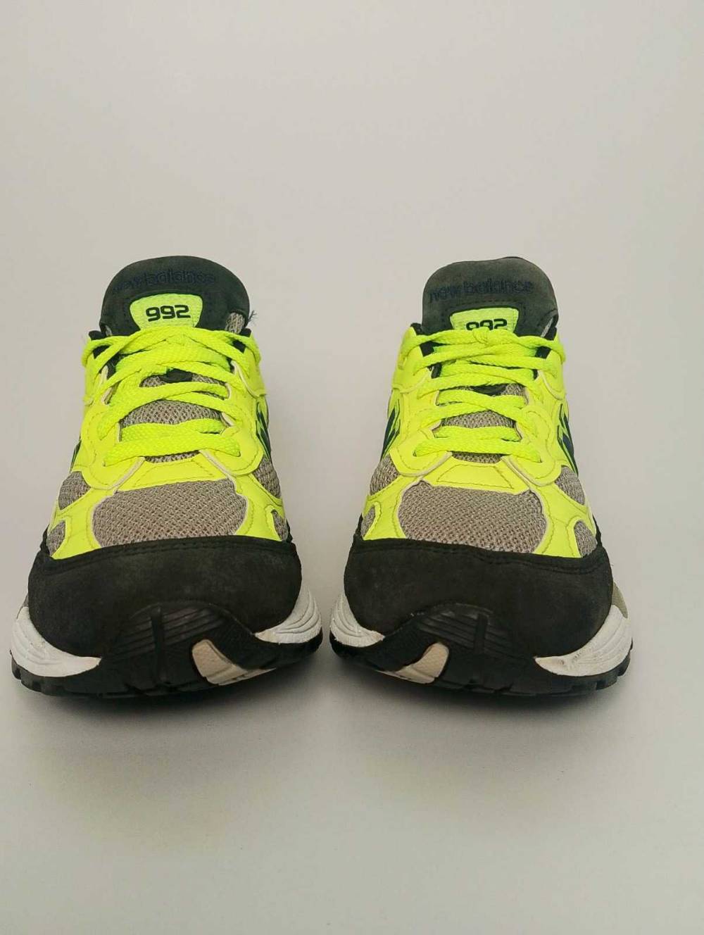 New Balance 992 Made in USA Neon Yellow Black
