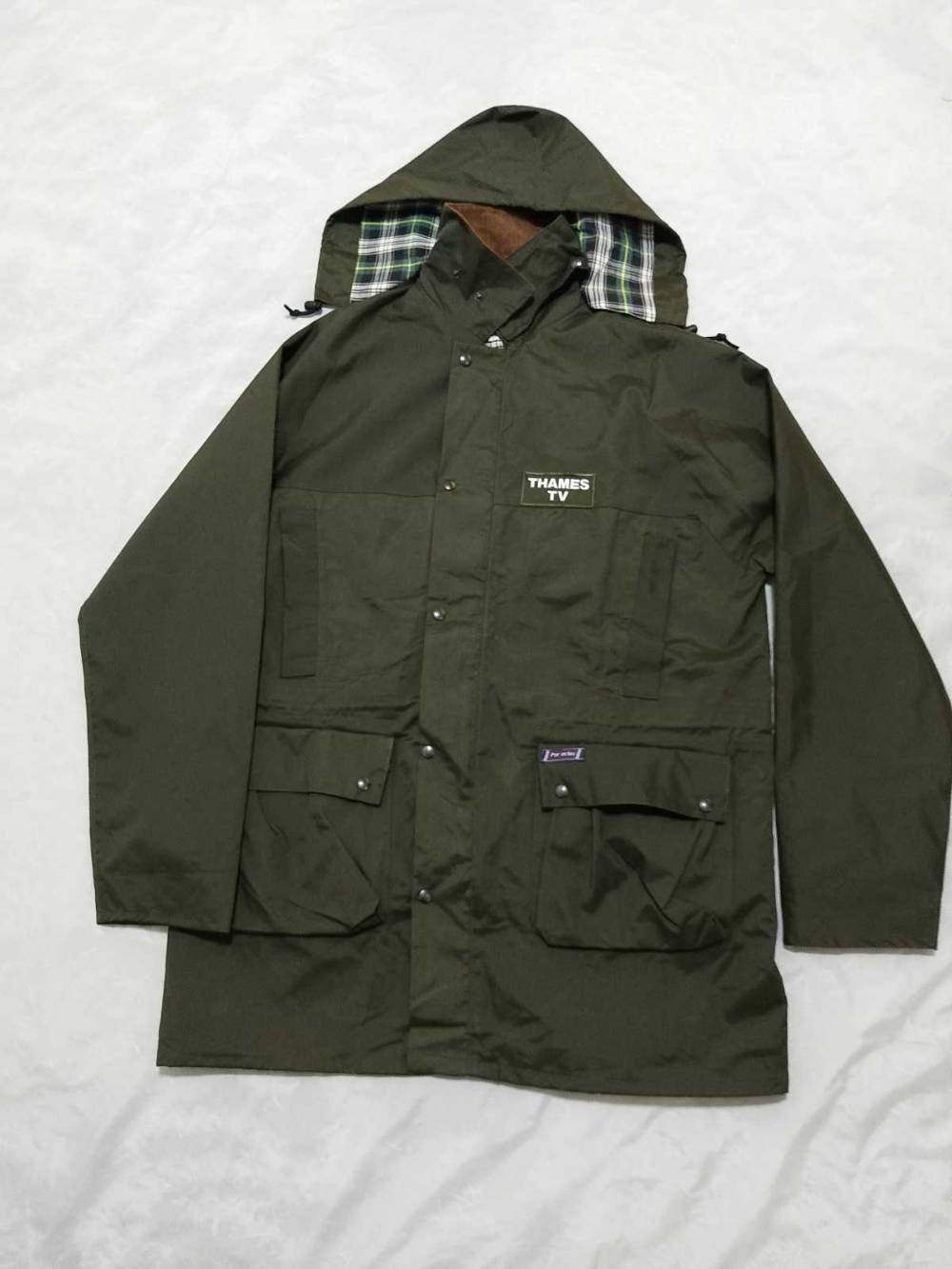 Perfectos Scotland Thames TV Waterproof Hooded Parka Jacket