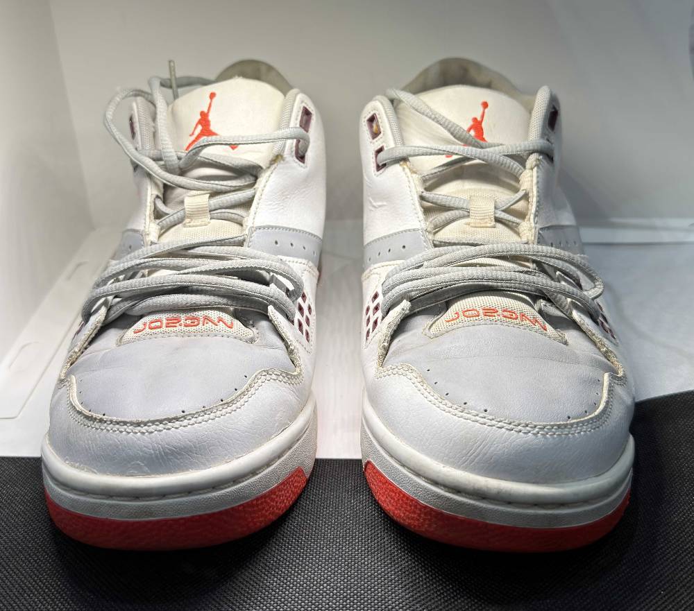 Jordan Flight 45 High White Grey Infrared