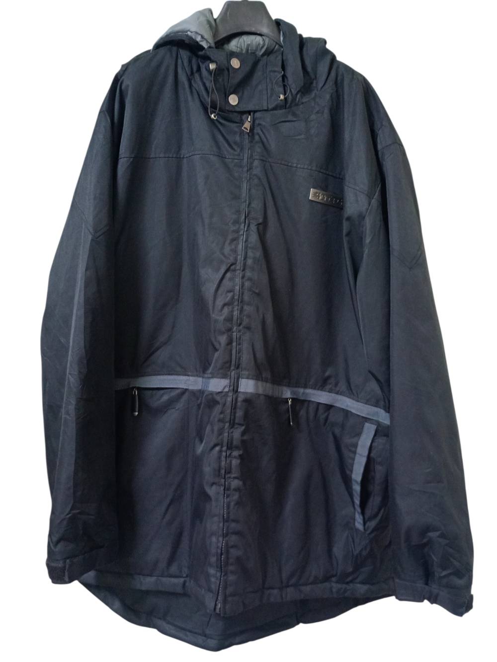 Dangerous DNGRS Men's Black Hooded Insulated Jacket 4XL