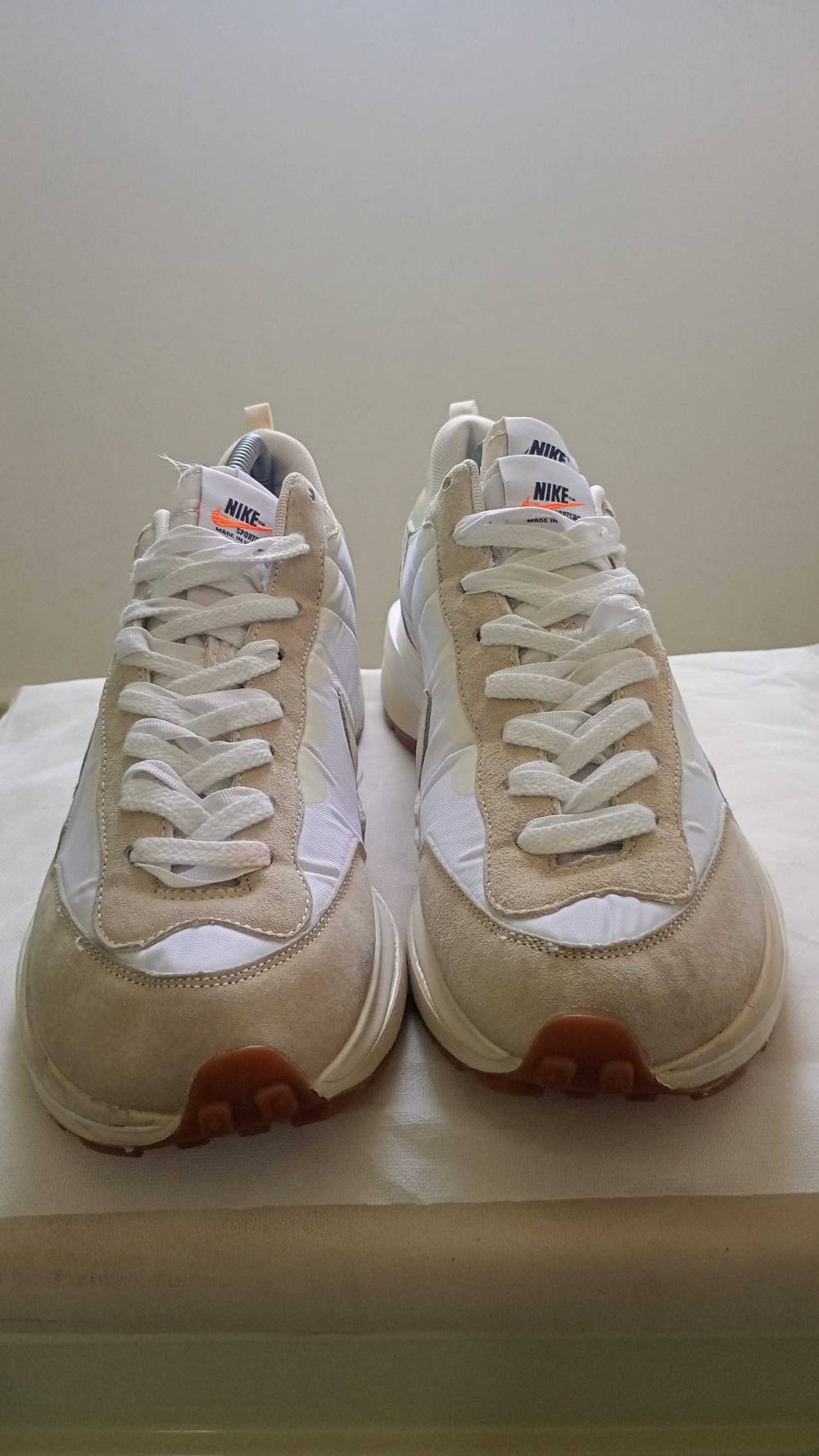 Nike x sacai VaporWaffle 'Sail Gum'
