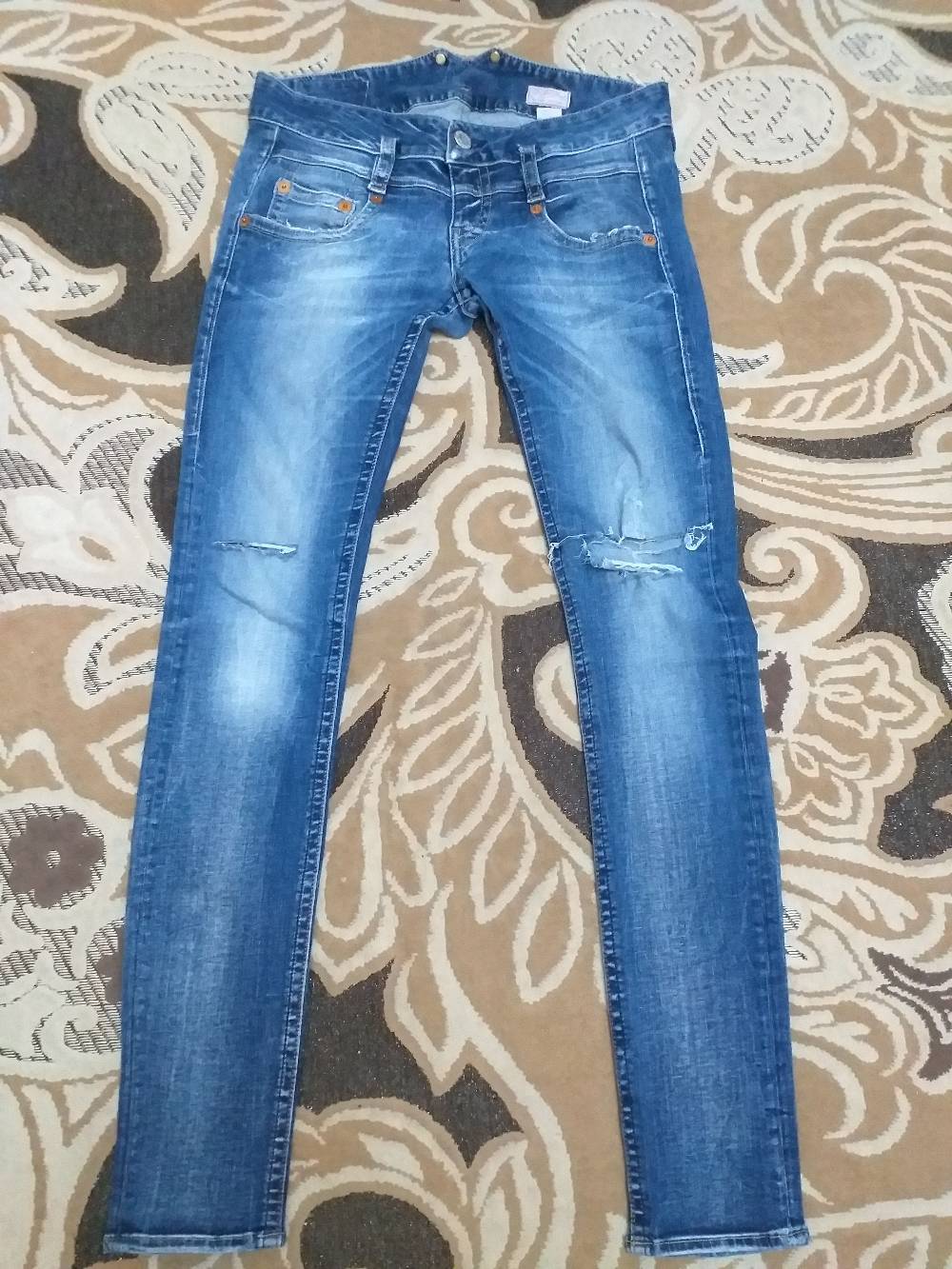 Herrlicher Women's Distressed Slim/Skinny Jeans