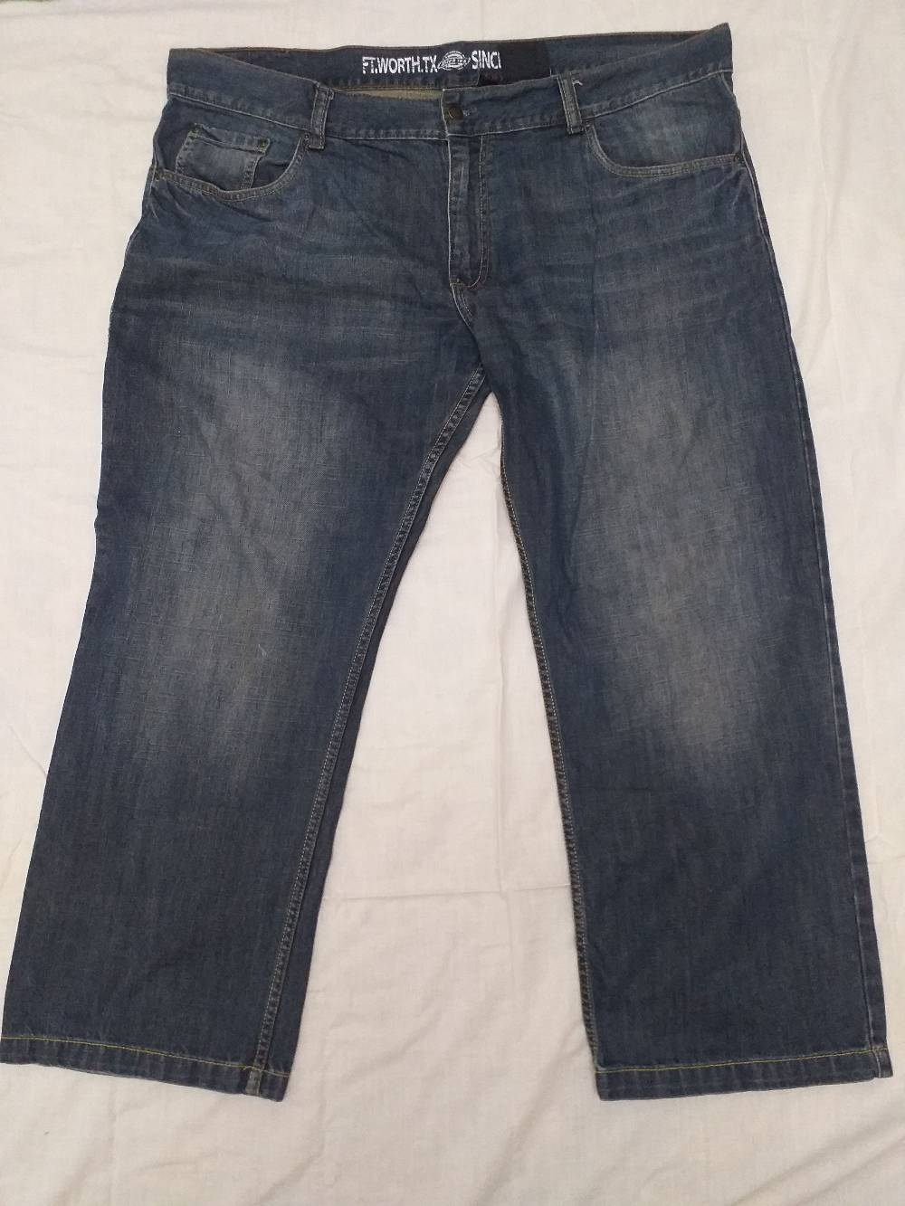 Dickies x MAC Tools Wide-Leg Cropped Denim Jeans