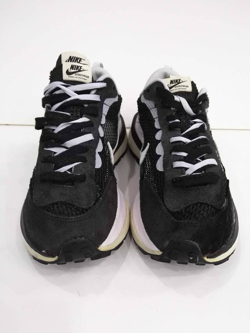 Nike x Sacai Vaporwaffle Black White