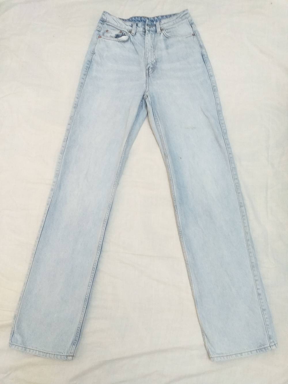 Weekday Rowe Extra High Straight Jeans