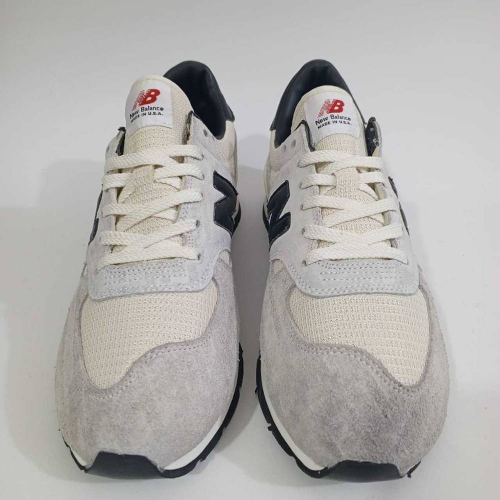 New Balance M990ADI Made in USA Grey Cream Black Sneakers