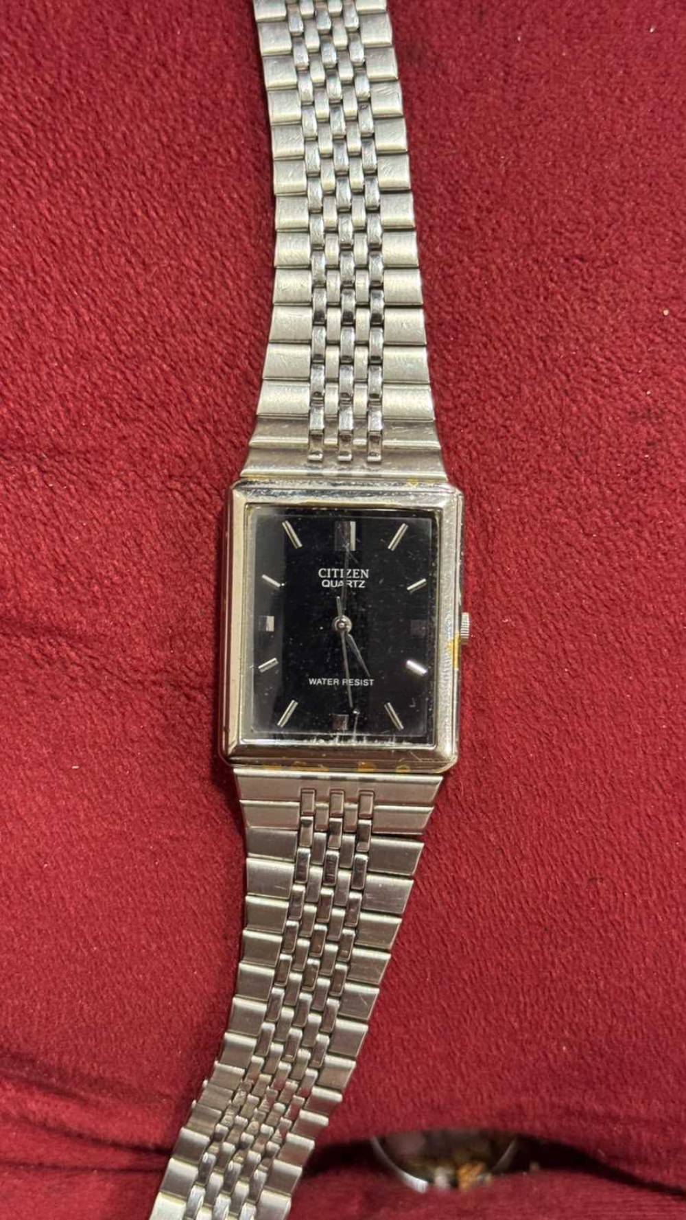 Citizen Vintage Quartz Square Watch