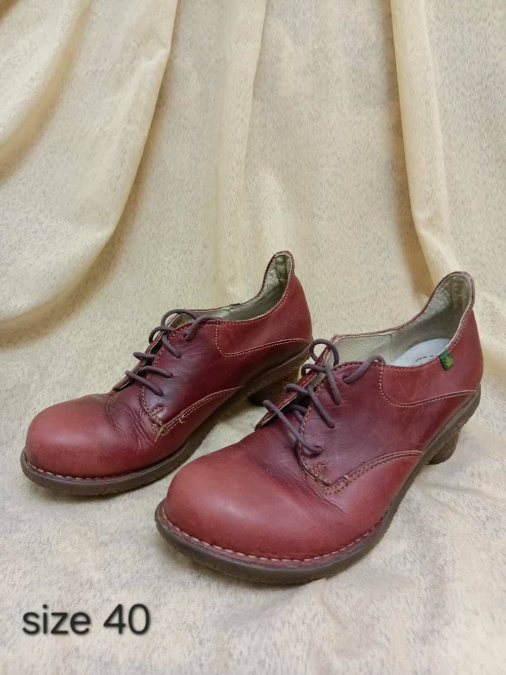 El Naturalista Women's Leather Lace-up Shoes