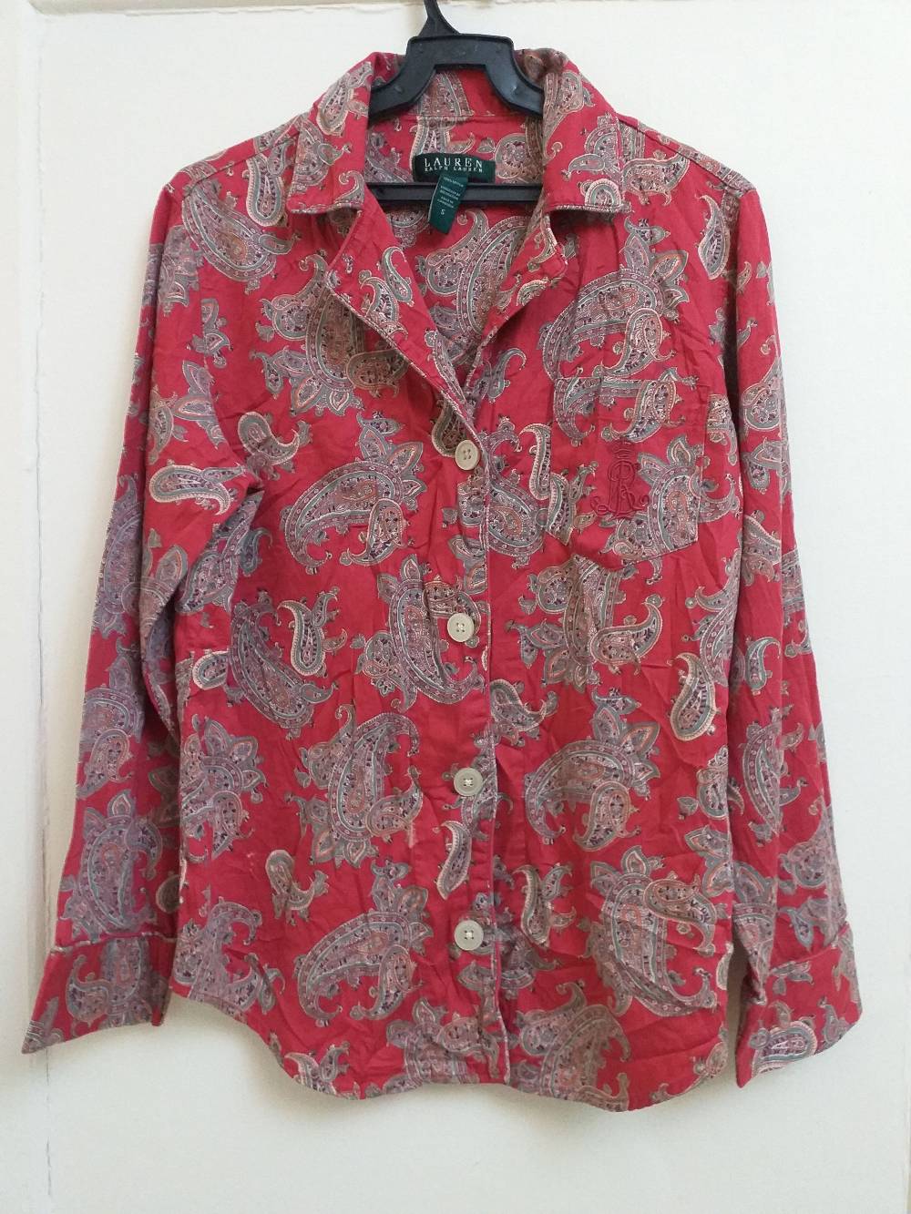 Lauren Ralph Lauren Paisley Button-Up Shirt