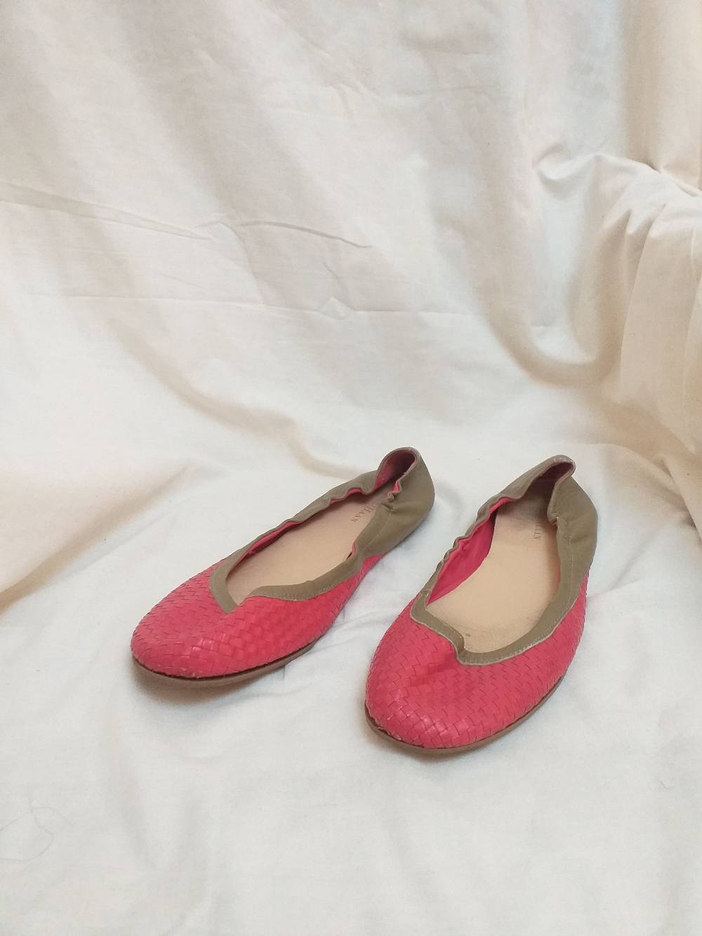 Cole Haan Woven Two-Tone Ballet Flats