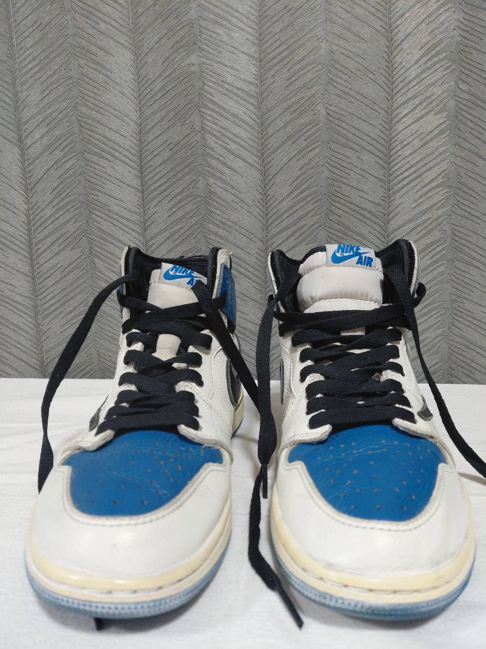 Travis Scott x Fragment Design x Air Jordan 1 Retro High OG SP "Military Blue"