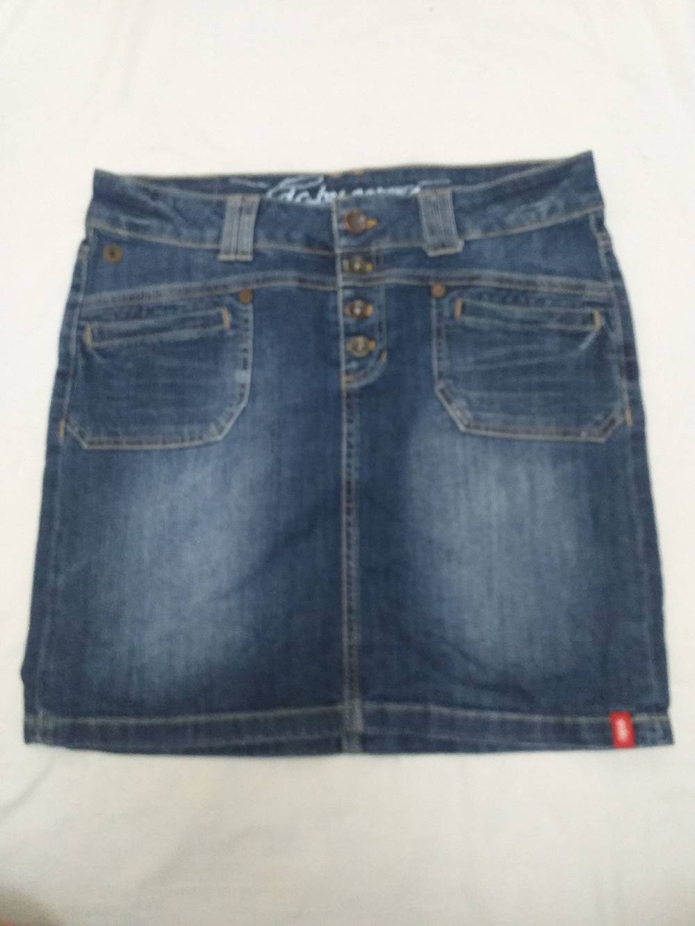 Denim Mini Skirt